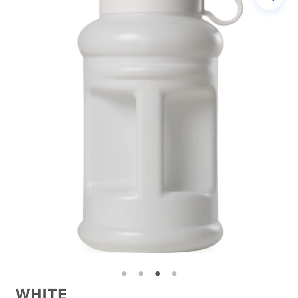 HydroJug Classic White Bottle - Picture 2 of 4